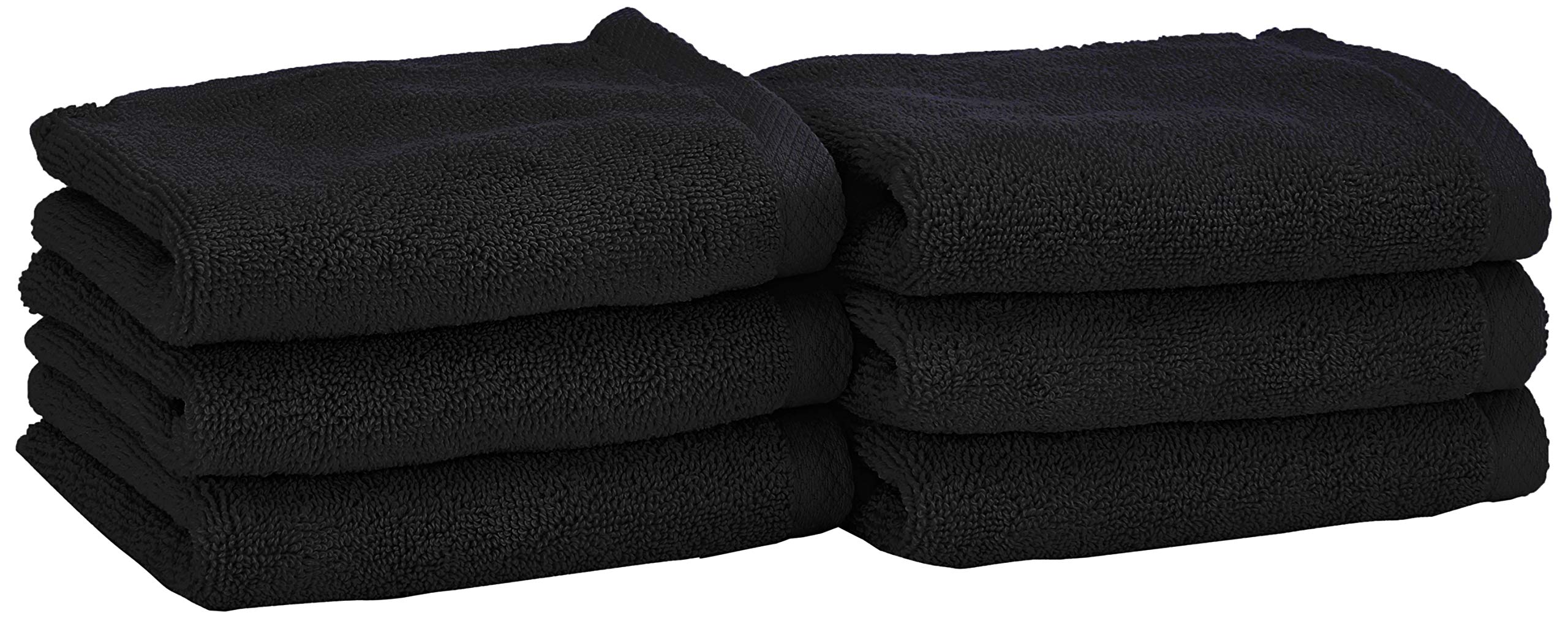 Heckett Lane Bath Guest Towel, Night Black, 30 x 50 cm