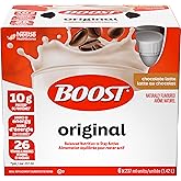 BOOST Original Meal Replacement Drink – Choc Latte, 24 Bottles, 6.1 kg