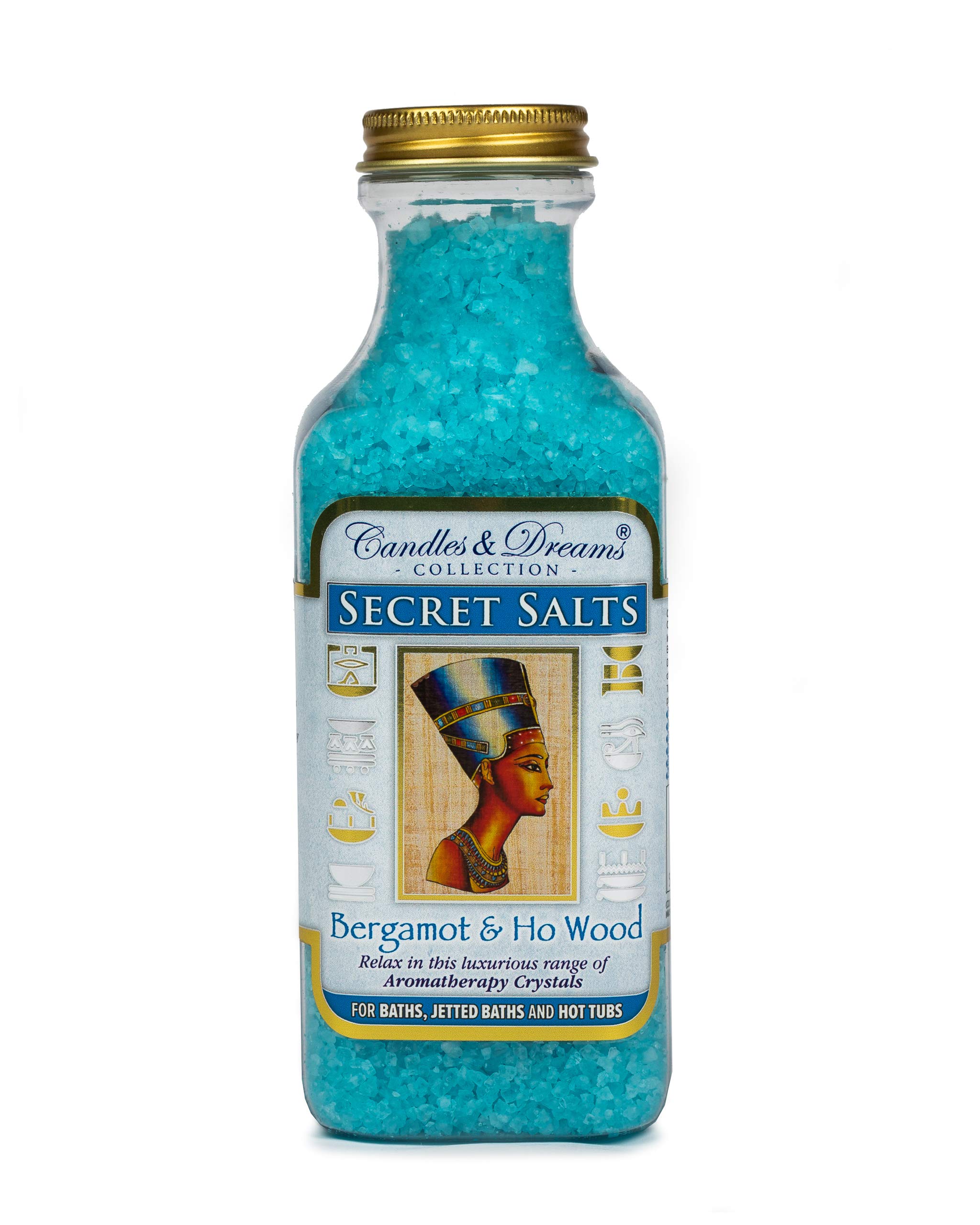Candles and dreams Hot tub Spa / Bath Aromatherapy Scents Crystals (Bergamot & Ho Wood) Vegan (500g)