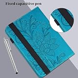 GLANDOTU Case for Huawei Mediapad T3 10 9.6" Tablet Folio Flip Wallet Lace view 6