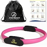 ProBody Pilates Fitness Circle – 14 Inch Pilates Ring for Focusing on Toning Inner Thighs, Arms, and Core