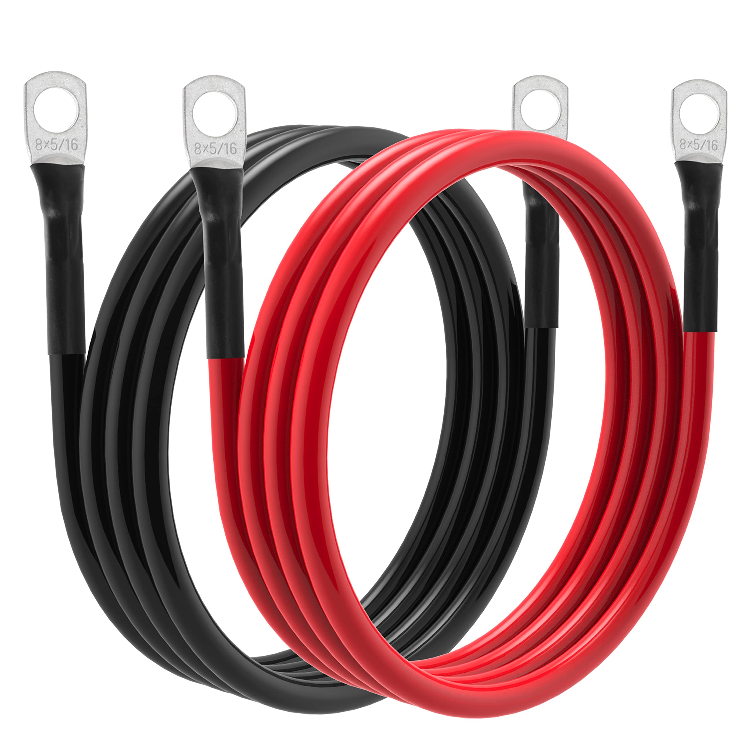 8 Gauge Battery Cable, 8 AWG Battery Cable Connect Battery And Charge Controller For Solar Panel Automotive Rv Motorcycle Marine 8awg 8ft I4847401134 S28109707067 8 Gauge Battery Cable, 8 AWG Battery Cable Connect Battery And Charge Controller For Solar Panel Automotive Rv Motorcycle Marine 8awg 8ft I4847401134 S28109707067