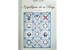 Applique in a Day (Quilt Block Party), Series 6, with 12 pattern inserts