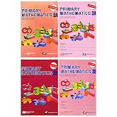 Singapore Primary Mathematics Grade 3 Kit (4 Books) - Textbooks 3A and 3B, Workbooks 3A and 3B (US Edition)