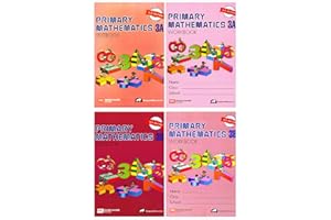 Singapore Primary Mathematics Grade 3 Kit (4 Books) Textbooks 3A And 3B, Workbooks 3A And 3B (Us Edition)