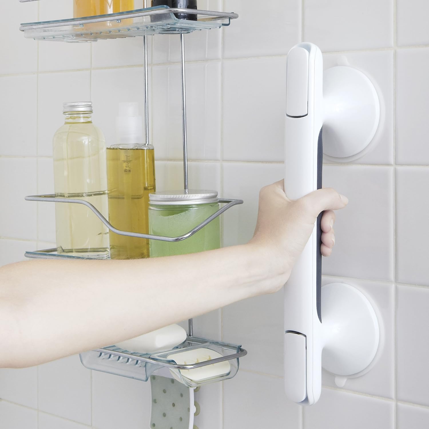 OXO 1436280 Good Grips Suction Grip Bar,White: Home & Kitchen