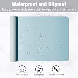 Hsurbtra Desk Pad 60 x 35 cm PU Leather Non-Slip Waterproof Large Mouse Pad view 6
