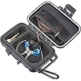 GIGCASE&reg; in-Ear Monitor Hard Case (Small) &ndash; Compatible with KZ ZS10/ZS10 Pro/ZSN/ZST/ZEX/AS10/AS16/ZSN Pro X, YINYOO, CCZ Melody &ndash; IEM, in-Ears, Headphones, Earphones, Earbuds Storage Case