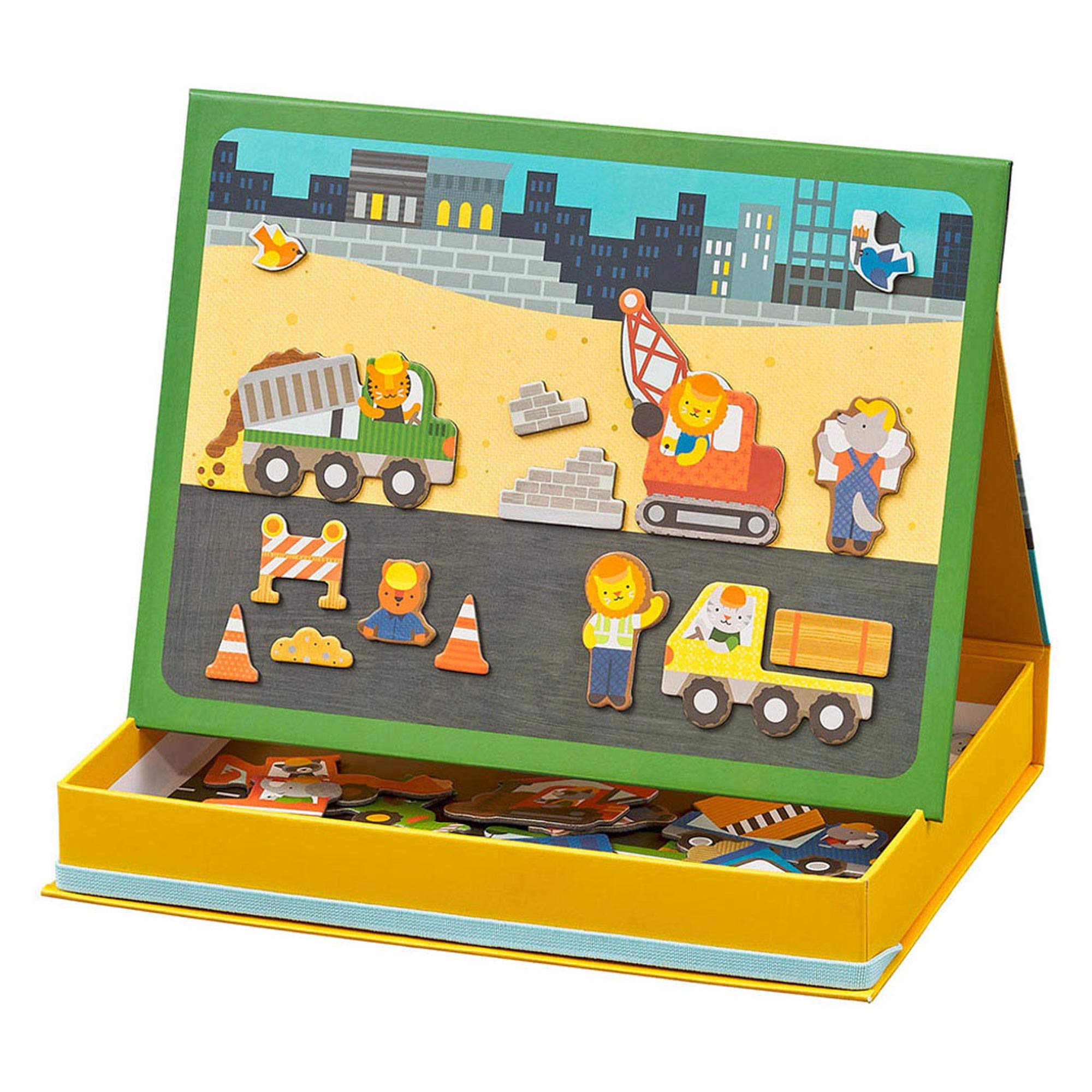 Petit Collage Construction Magnetic Play Scene, PTC335