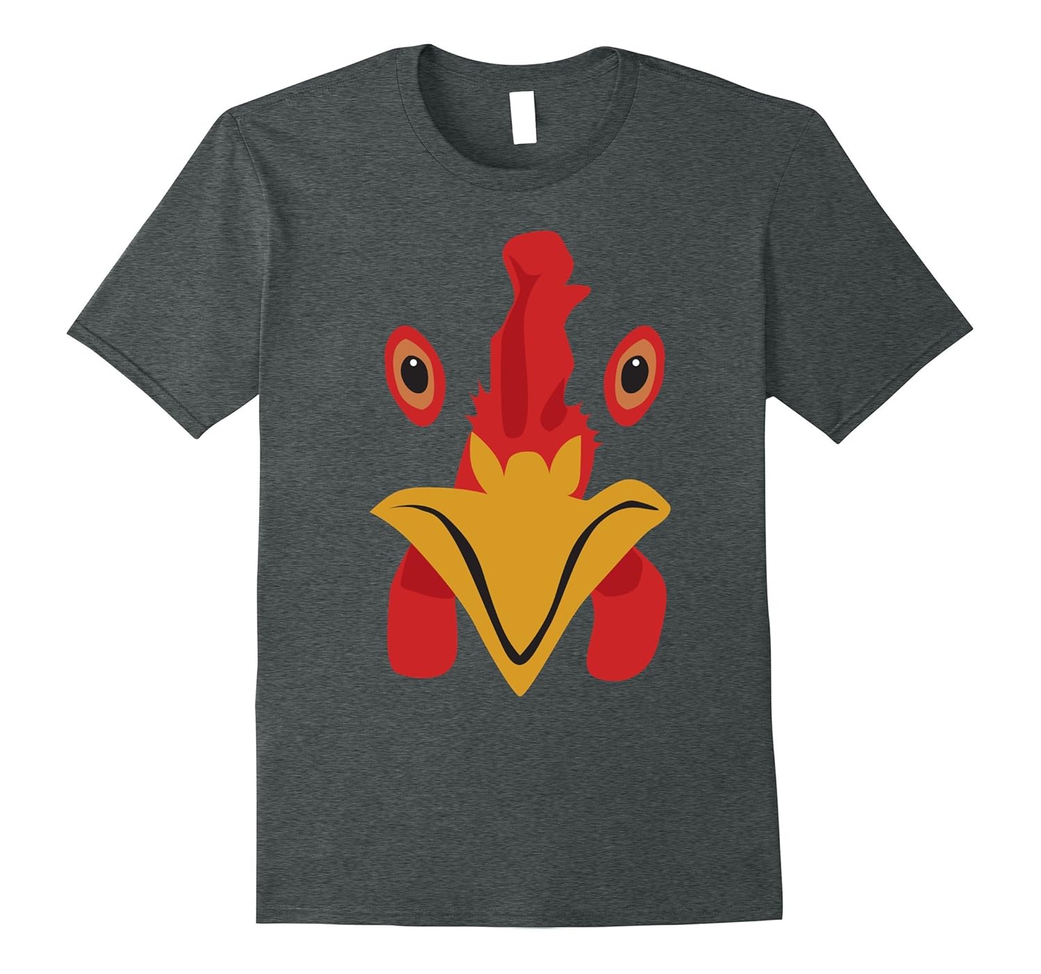 Chicken Face Shirt, Funny Cute Animal Halloween Costume Gift-ANZ