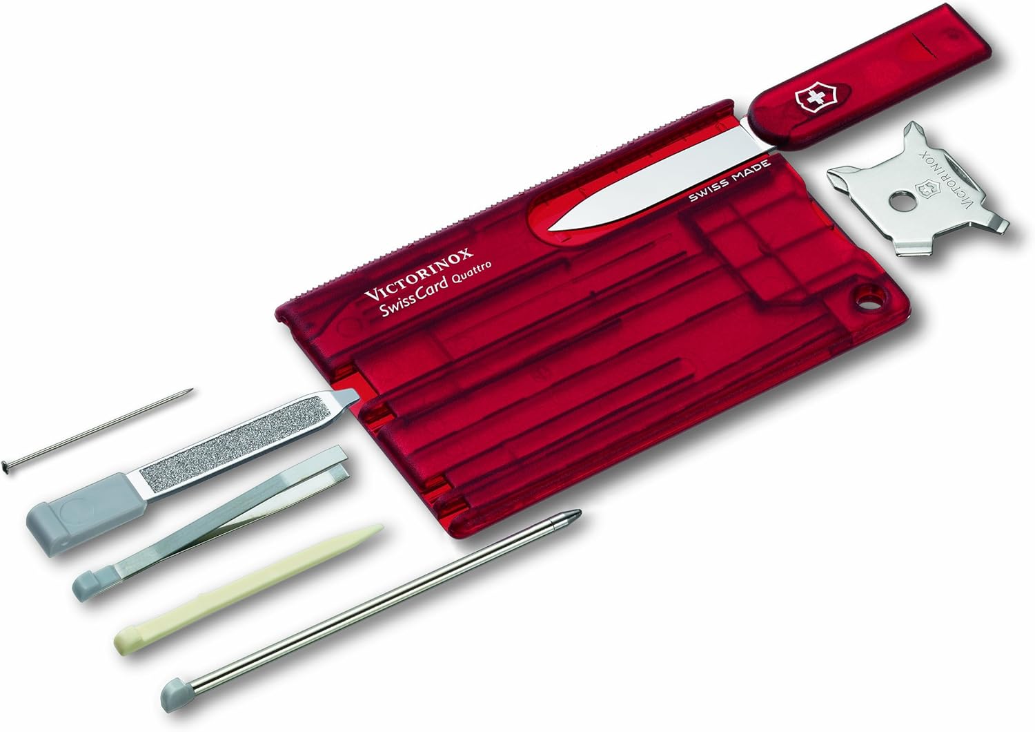 victorinox karte Victorinox Taschenwerkzeug SwissCard QUATTRO Rubin transparent victorinox karte Victorinox Taschenwerkzeug SwissCard QUATTRO Rubin transparent