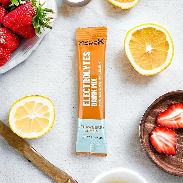 MEREK ELECTROLYTE HYDRATION POWDER SUPPLEMENTS 16 SACHETS EASY OPEN SINGLE-SERVING PERFECT FOR WORKOUT ESSENTIAL AND A TRAVEL ESSENTIAL FOR DAILY HYDRATION NEEDS NO SUGAR NO CALORIES KETO FRIENDLY