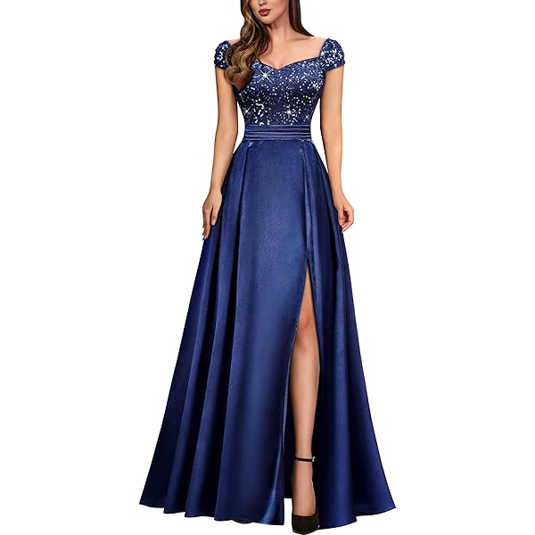 blondie nites navy blue dress Uptown Mid Blue Denim Midi Dress