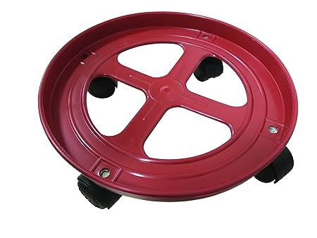 Surety for Safety Plastic Gas Cylinder Trolley, 2Oz (Red, 1033)