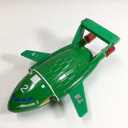 Amazon サンダーバード2号 電動走行 1960年代 アオシン ブリキ玩具 昭和レトロ ビンテージ 珍品 おもちゃ雑貨 おもちゃ