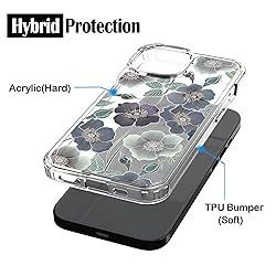 RANZ Case for iPhone 15, Anti-Scratch Shockproof