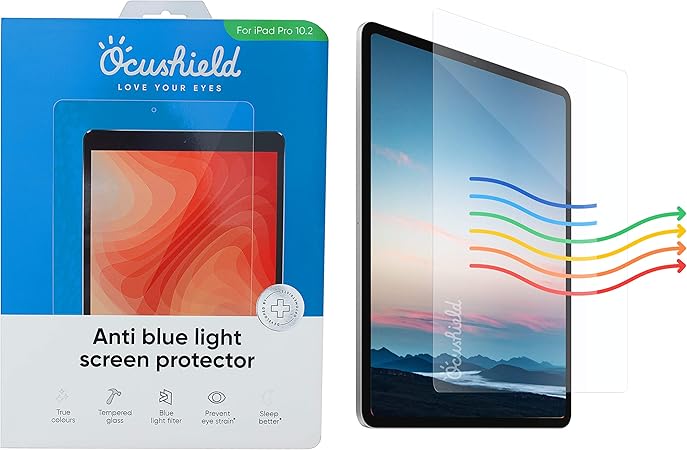 Anti Blue Light Screen Protector By Ocushield For Apple Amazon Co Uk Electronics
