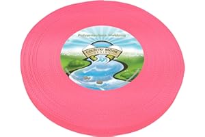 Country Brook Design - 1 Inch Polypropylene (Polypro) Lightweight Webbing - 27 Vibrant Colors