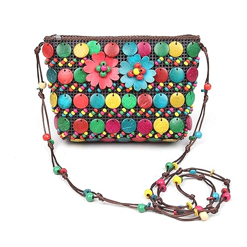 sling bag with colourful strap