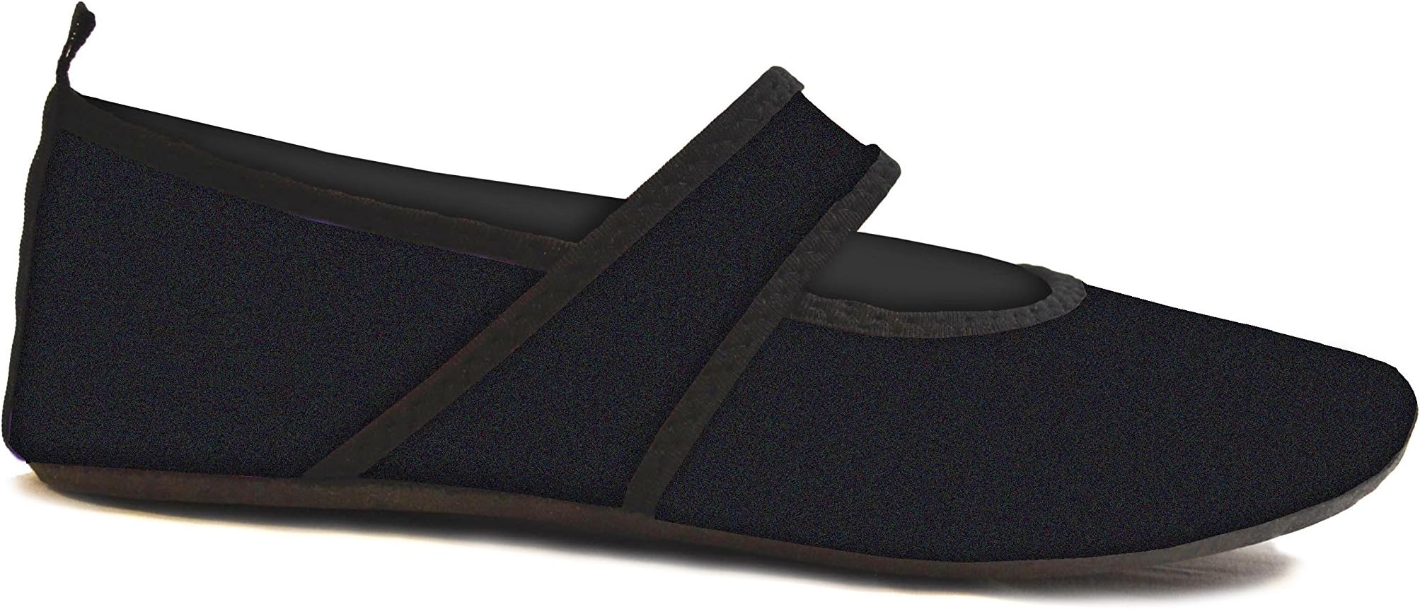 Futsoles by Nufoot Women's Soft-Sided Shoes for Indoors/Outdoors, Foldable & Flexible Footwear for Sport, Exercise, Yoga or Travel, Dance Shoes