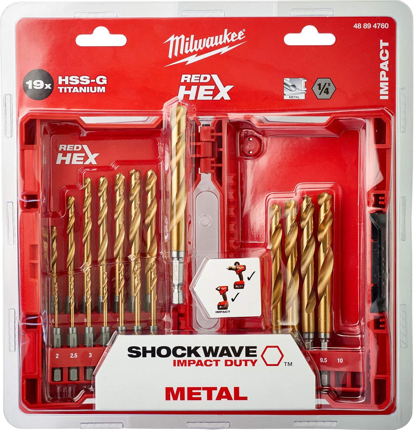 MILWAUKEE 4932479478 zelfvoedende boor 25mm