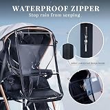Bemece Universal Pushchair Rain Cover for Stroller Pram Baby Travel Weather view 3