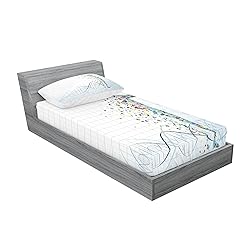 Ambesonne Human Anatomy Fitted Sheet & Pillow Sham