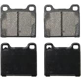 Wagner QS ZD31 Disc Brake Pad Set, Chamfered Edges for Smooth, Quiet Stops, Fits 1998&ndash;2000 Volvo S70, 1987&ndash;1988 Mercedes-Benz 560SL