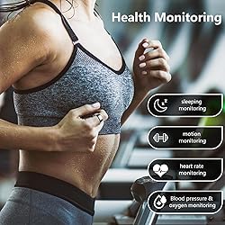 MERNEUO Smart Ring, Health and Fitness Tracker