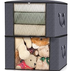 Fab totes 3-Pack Clothes Storage, Foldable Blanket