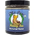 Organic Nocturnal Nectar - Herb-Infused Honey Tea with Chamomile - Valerian Root, Spearmint & Lemongrass - Promotes Restful Sleep & Relaxation in Every Sip - Perfect for Calm Night Routine | 10 OZ Jar