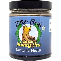 Amazon.com : Zen Bear Organic Qi Chai Honey Tea - Rich India ...