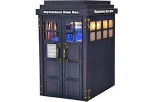 ETKVR Book Nook Kit, DIY 3D Wooden Puzzle Bookend Booknook Miniature Doullhouse Kit for Bookshelf Decoration, DIY Model Inser