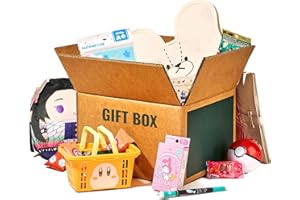Japan Crate Kawaii Gift Pack - 20+ Piece Japanese Mystery Box for Girls & Boys, Surprise Gift Box for Kids, Includes Kawaii Accessories, Cute Stationery Items, Chocolates, Candies, and More!