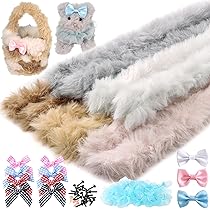 HitsX 105-Piece Fuzzy Pipe Cleaner Craft Kit - Extra Fluffy Chenille Stems With Decorations For DIY Animals & Creative Projects