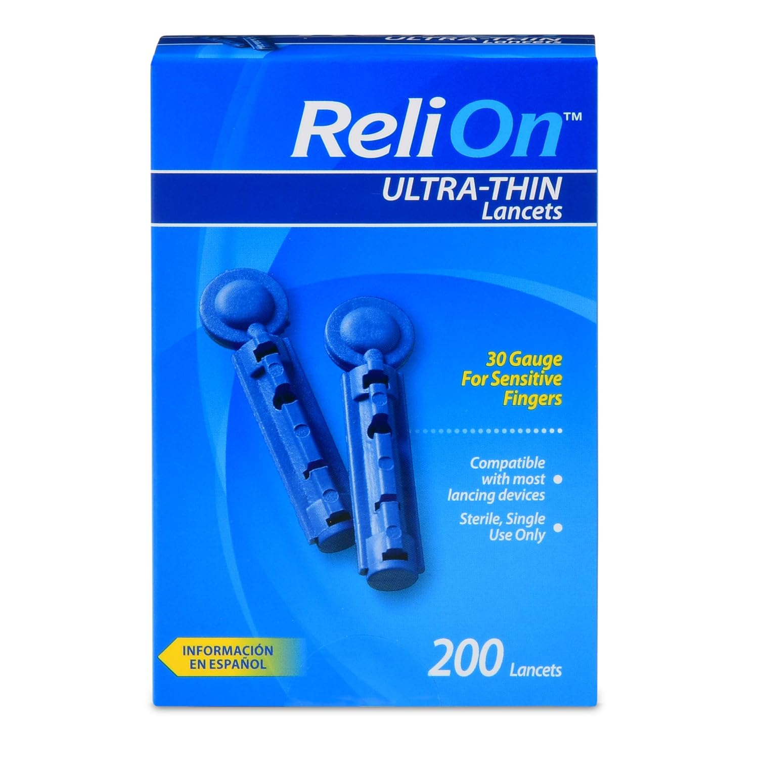 ReliOn 30G Ultra Thin Lancets 200-ct (Pack of 2): Industrial & Scientific