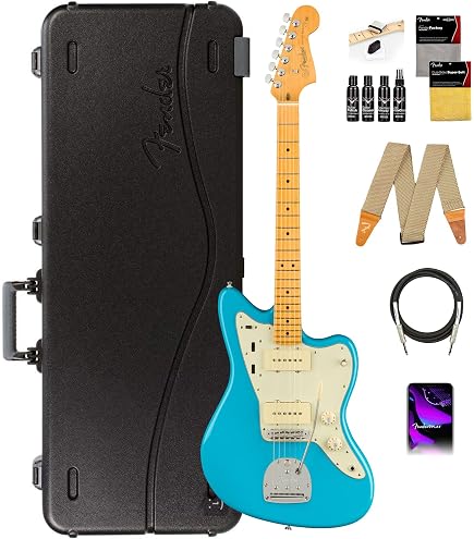Amazon.com: Fender American Performer Jazzmaster - Satin Lake
