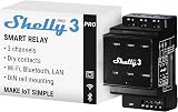 Shelly Pro 3 Wi Fi & LAN Smart Relay Switch 3 Channel 16A DIN Rail