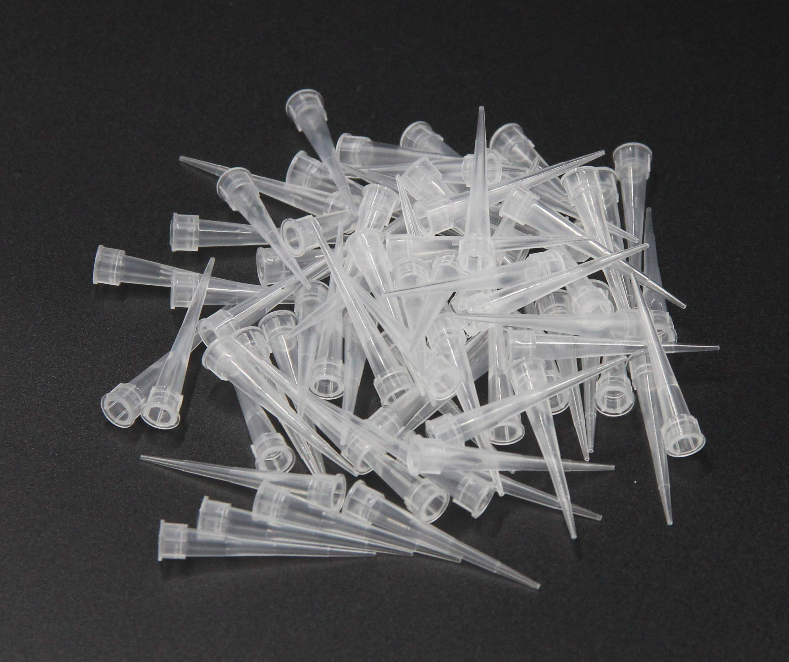 Laboratory 10μL Lab Liquid Pipette Pipettor Tips, Universal Pipette Tips, 1000 Pcs/bag