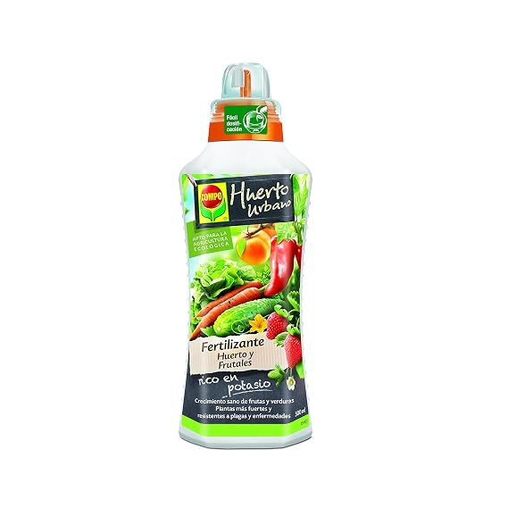 Compo Fertilizante Huerto y Frutales 500 ml: Amazon.es: Jardín