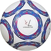 VERVELINE Football Ball Size 5 Soccer Ball – Training Ball Football Balls for Intense Play and Practice Indoor and Outdoor TPU Practice Soccer Ball from