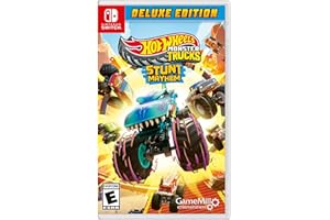 GAME MILL Hot Wheels Monster Trucks: Stunt Mayhem Deluxe Edition - Nintendo Switch (Amazon Exclusive)
