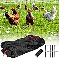 BSTPCOO Bird Netting 50'x50' with 2.4" Square Mesh Garden Netting for Chicken Coop, Poultry, Fruit Trees, Koi Pond