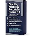 Granite, Marble & Corian Repair Kit (Clear, Black & Acrylic) - Ideal as Quartz Countertop Repair Kit I Works Great for Marble, Porcelain, Ceramic & Granite Surfaces I Also for Bathtub & Tile Repair