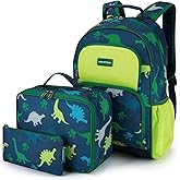 mommore Kids Backpack for Boys Girls 4-8 Kindergarten Elementary School Backpack with Lunch Box - 15” H Fit Folder