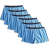 Hanes Men's 3XL ChevronTagless Boxer Underwear, Exposed Waistband 6-Pack Size 3XL Multi