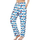 Icee Pajamas Pants for Women, Cute Smooth Sleep Bottoms PJ Pant