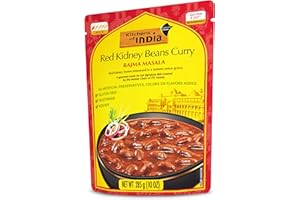 Kitchens Of India Ready To Eat Rajma Masala, Red Kidney Bean Curry, 10-Ounce Boxes (Pack of 6)