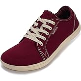 WHITIN Men's Canvas Barefoot Shoes | Wide Toe-Box | Zero-Drop Sole