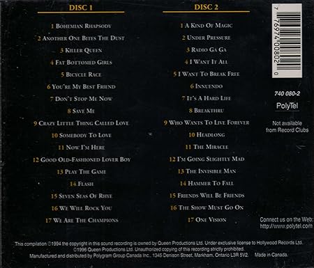 Queen The Very Best Of Queen Amazon Com Music